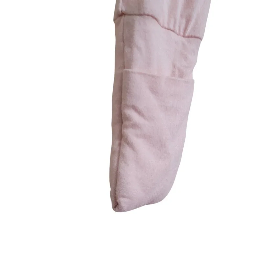 SCAINF Bamboo 0-3 Mo Baby Girl Light Pink Zippy‎ Pajamas Solid Sleeper Zipper
